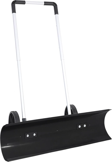 Manual snow plow on wheels 95 cm