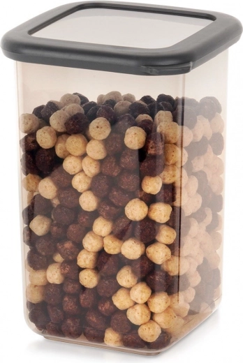 Virtuves uzglabāšanas trauks beramajiem produktiem ar vāku 1,2 l