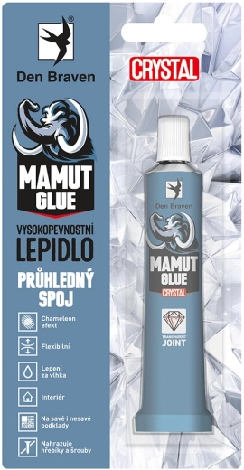 Caurspīdīga līme Mamut Glue Crystal 25 ml