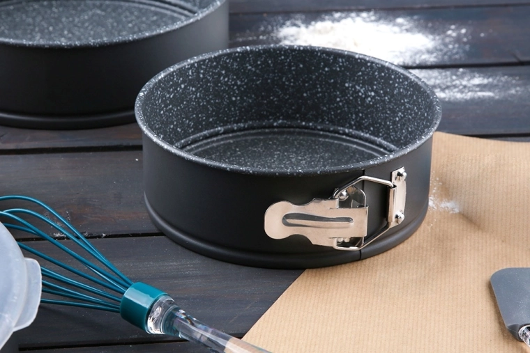 Stone-effect non-stick coating
