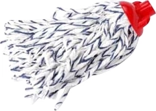 Divkrāsu kokvilnas mopa uzgalis 160 g