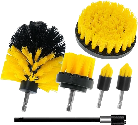 Renew Force cleaning brush set for drill and screwdriver