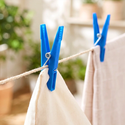 Strong grip for secure fastening of laundry