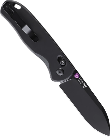 Lightweight aluminum and deep-carry clip