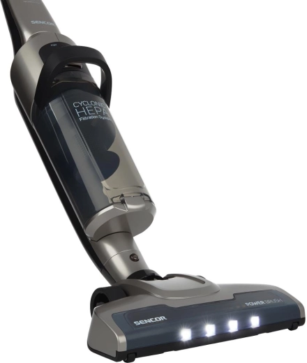 LED nozzle for better visibility of dirt