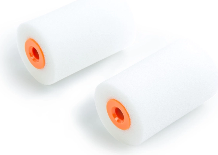 High-density foam paint rollers 50 mm, 2 pieces