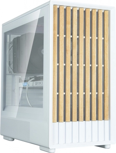 Datora korpuss NAMU P10 mATX Mini Tower balts