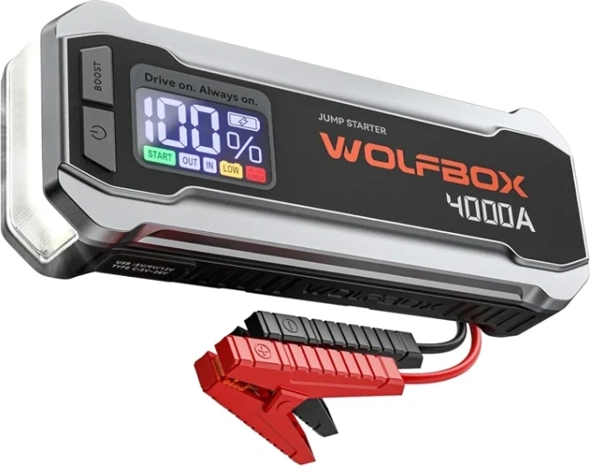 WOLFBOX MegaVolt 24 starteris un ārējais akumulators