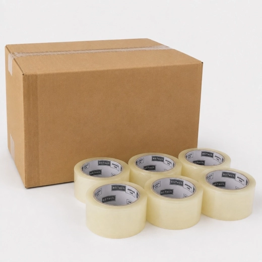 Transparent HOTMELT Packing Tape 48 mm × 66 yd - 1 piece