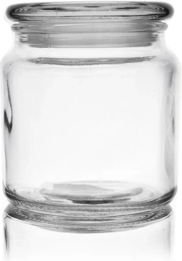 Stikla pārtikas trauks 580 ml ar vāku