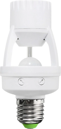Solight PIR kustību sensors E27 patronai, balts