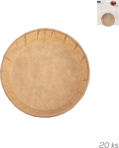 Papīra formiņas tartaletēm 10,5 cm (20 gab.)