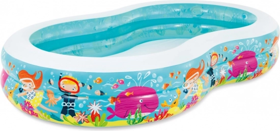 Intex Swim Center Seashore piepūšamais ģimenes baseins 262 × 160 × 46 cm – 1 gab.
