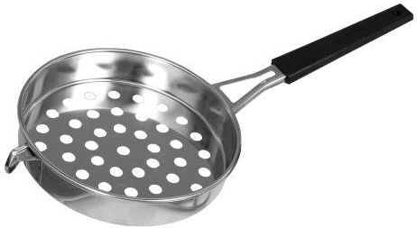 Nerūsējošā tērauda caurduris klimpām 17 cm ar plastmasas rokturi