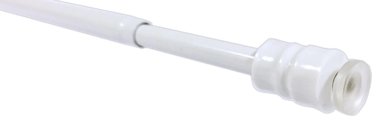 Vitrāžas teleskopiskais stienis Flex 36–60 cm, balts