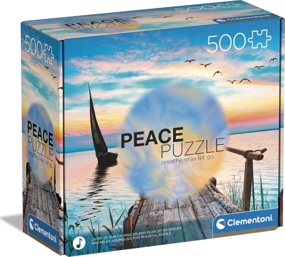 Puzle 500 gab. CLEMENTONI Peace Collection – Peaceful Wind