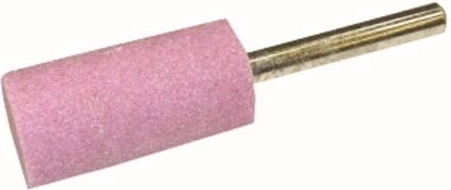 Cilindrisks slīpēšanas uzgalis 5 × 10 mm ar 3 mm kātu, graudainība 100, cietība L, struktūra 8