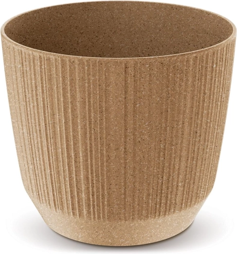 Puķu pods Ryfo Eco Wood 12,6 cm – naturo eco