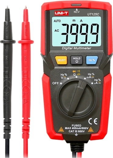 Kabatas digitālais multimetrs Uni-T UT125C