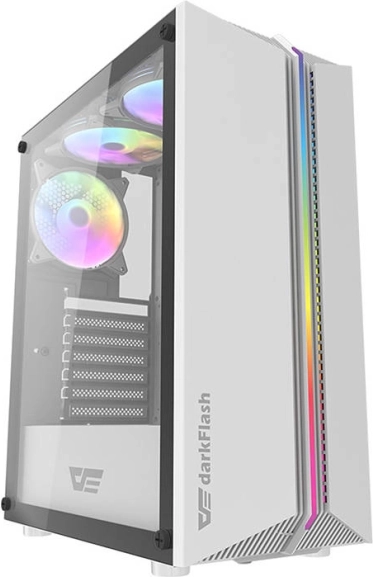 DarkFlash DK151 ARGB computer case, white
