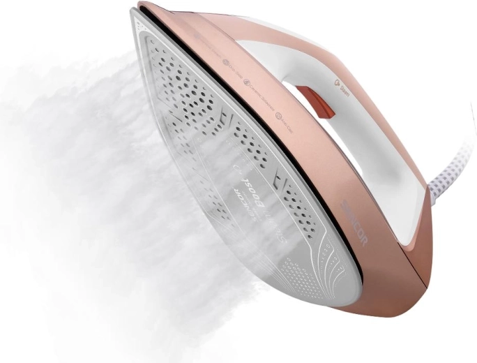 Powerful steam for fast ironing