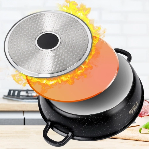 Saderīga ar visiem plīts veidiem