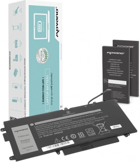 Movano K5XWW Battery for Dell Latitude 5289, 7390 2-in-1