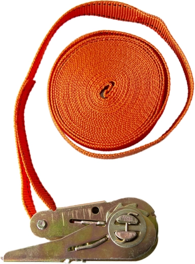 Spriegošanas siksna ar sprūdratu 25 mm, garums 5 m, celtspēja 115 kg