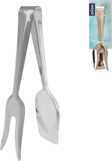 Nerūsējošā tērauda servēšanas knaibles 21 cm