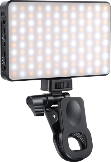 Neewer BL120B LED selfiju gaisma ar klipsi