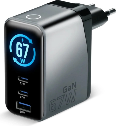 Powerful fast charging up to 67 W