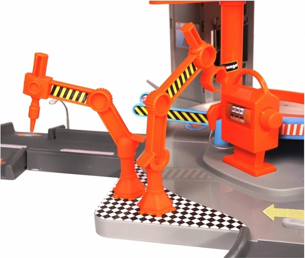 Serviss ar robotizētām rokām un paceļamo platformu