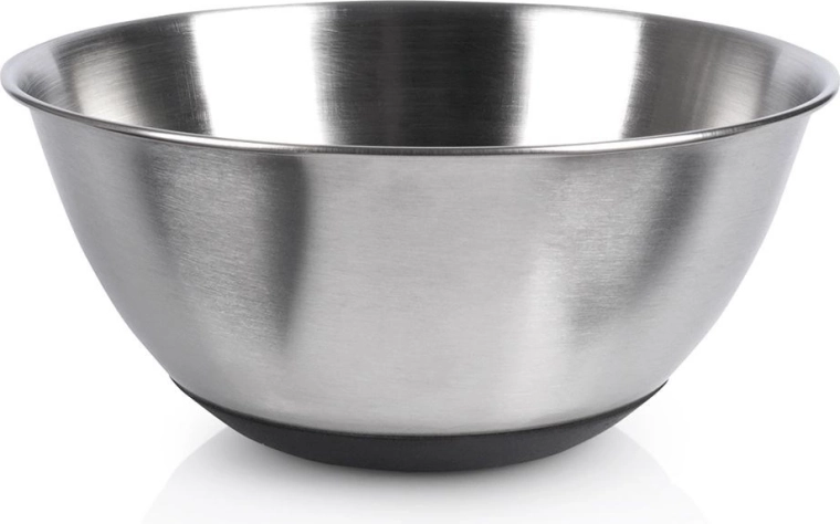 Nerūsējošā tērauda neslīdoša virtuves bļoda 15,5 cm, 700 ml