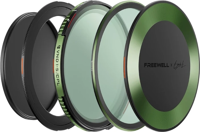 Freewell Brandon Li 86 mm maināmo ND/CPL filtru komplekts