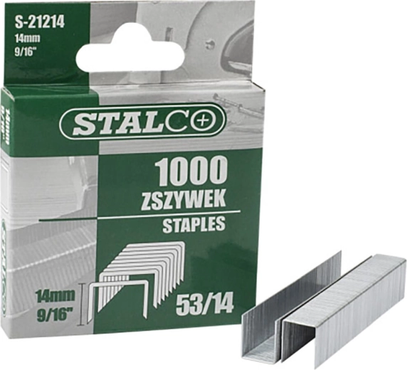 Staples for stapler 6 mm type A STALCO (1000 pcs)