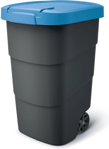 Dārza pārvietojamais atkritumu konteiners uz riteņiem 110 l Wheeler