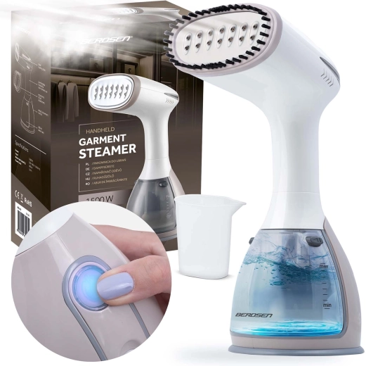 Handheld Garment Steamer and Fabric De‑Piller 1500 W BERDSEN