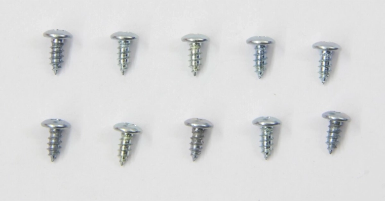 Pašurbjošās skrūves skārdam M2,9 × 6,5 mm JAMARA, 10 gab.