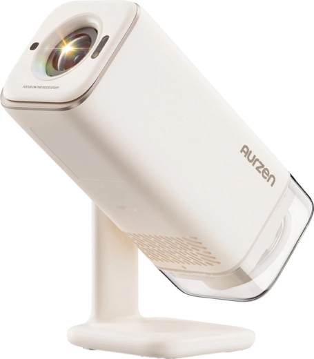 Aurzen Boom Air pārnēsājams Full HD projektors ar Google TV