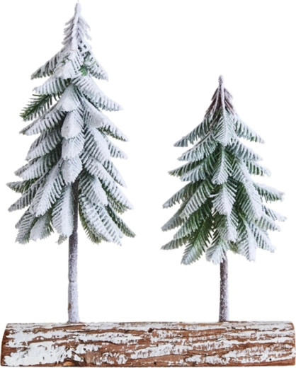 Autentisks ziemas efekts ar sniega pieskārienu