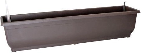 Pašlaistāms balkona kaste AQUA GLORIA 80 cm bez paliktņa, brūna