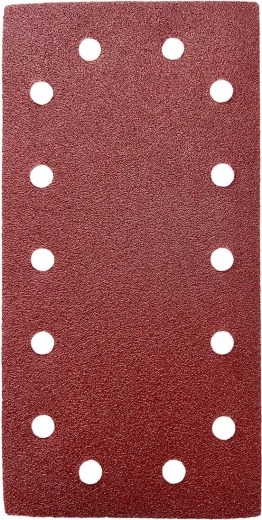 Slīploksnes 115 × 230 mm, graudainība 60, 14 caurumi, sausais Velcro (5 gab.)