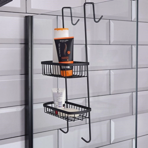 Two tiers of storage space