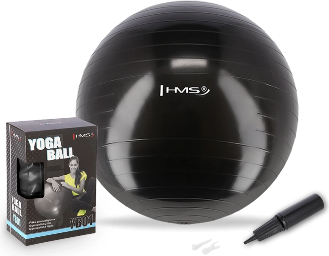 HMS Gymnastics Ball 75 cm Black