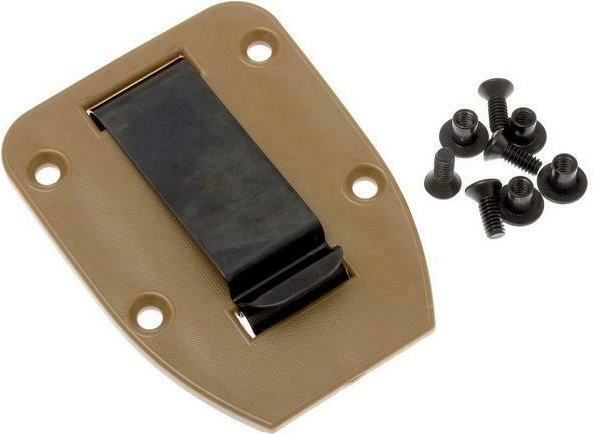 ESEE Clip Plate skava apvalkiem 3 un 4, brūna