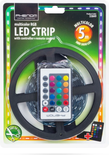 SMD 5050 LED izteiksmīgam dekoratīvajam apgaismojumam