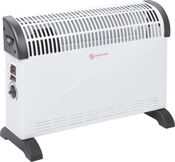 Solight fan heater convection heater 2000 W with fan and thermostat