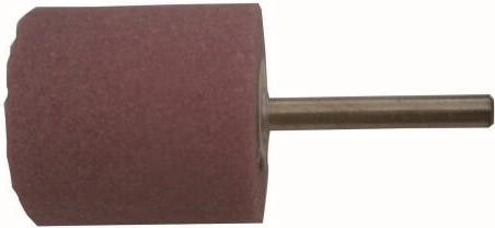 Slīpēšanas cilindriskais uzgalis ar kātu 40 × 40 mm, graudainība 46