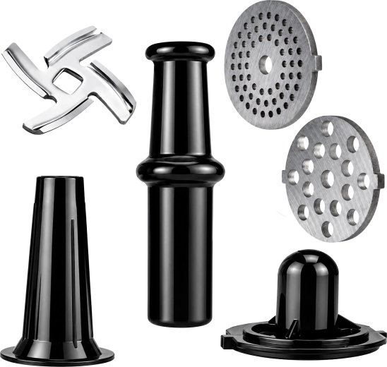 2 plates for different grinding coarseness
