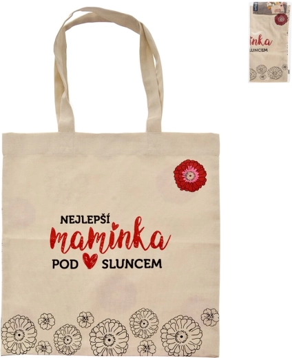 Cotton shopping bag “BEST MOM”